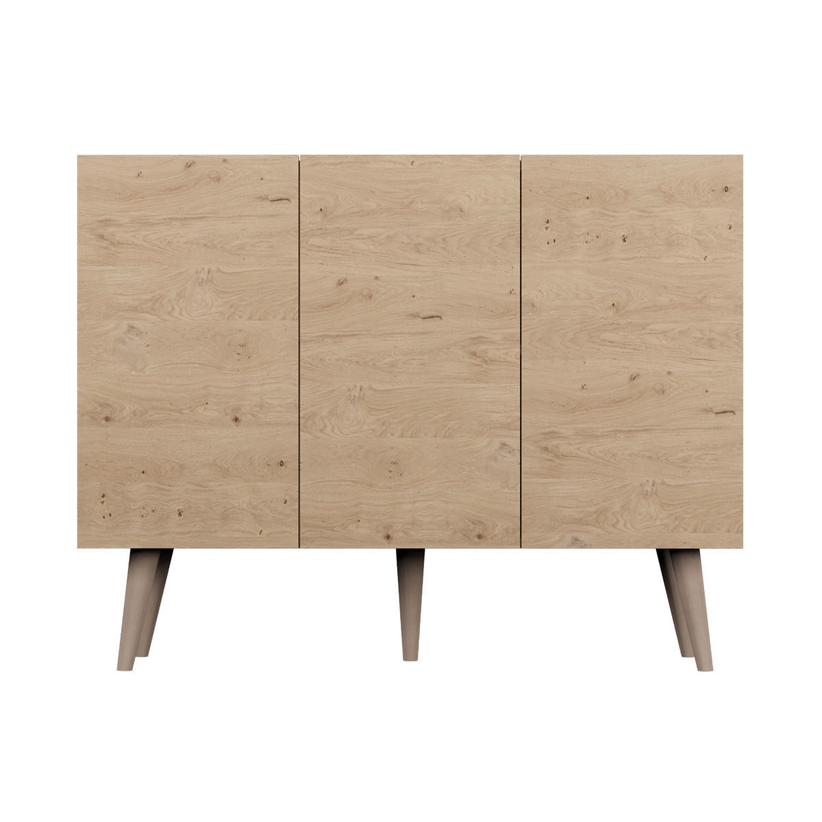 SIDEBOARD Toronto Holz - Braun, Holzwerkstoff (120/95.5/40cm) - Petits-meubles