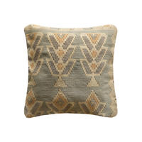 KELIM-KISSEN Mehrfarbig 65/65 cm Schurwolle - Multicolor, Textil (65/65cm) - Looma
