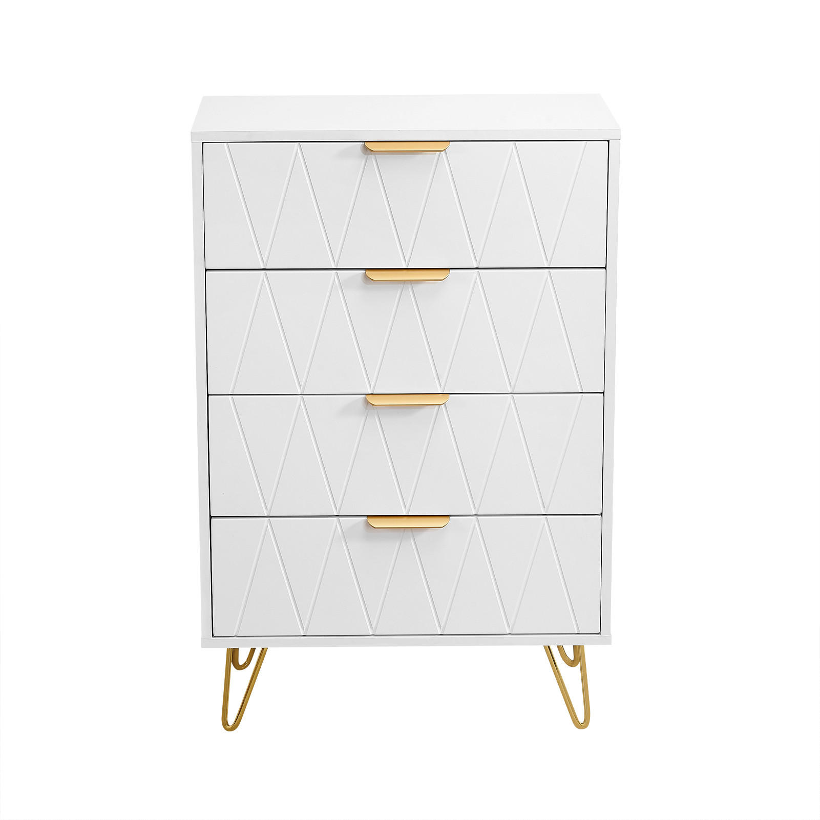 XXXLutz Kommode Weiß 60x90x34 cm