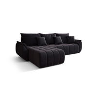 ECKSOFA Osaka - Anthrazit, Holzwerkstoff/Textil (280/185cm) - Fun Möbel