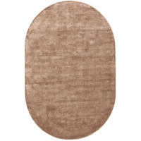 TEPPICH Viskoseteppich Nela Taupe - Taupe, Textil (150/1cm) - KUNSTLOFT