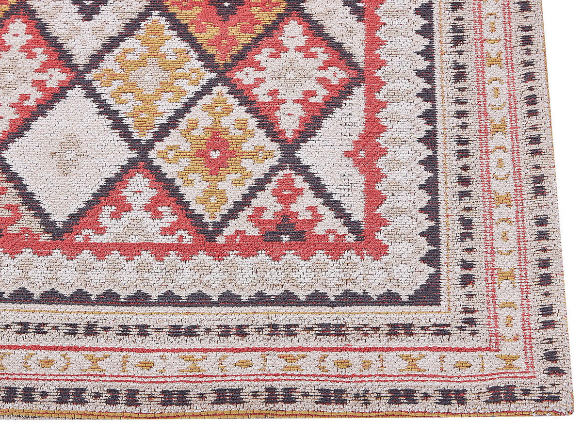 KURZFLOR-TEPPICH Anadag 230/160 cm - Beige, Textil (160/230cm) - Beliani