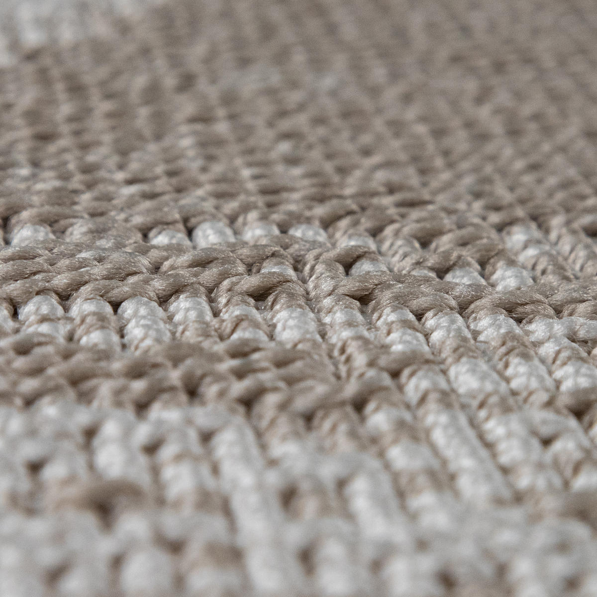 OUTDOORTEPPICH 160/220 cm Kraft 191 - Beige, Textil (160/220cm) - Paco Home