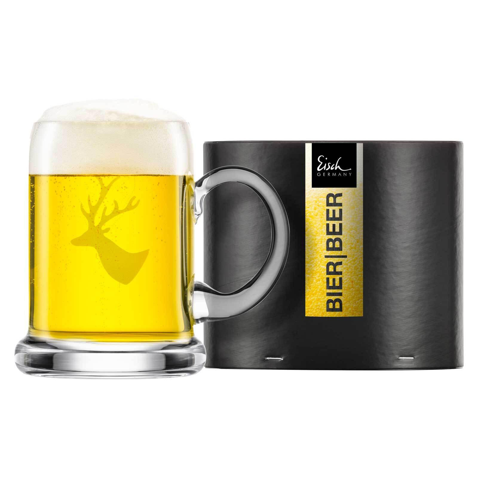 BIERKRUG Chalet transparent 500 ml - Transparent, Glas (0.5L) - Eisch