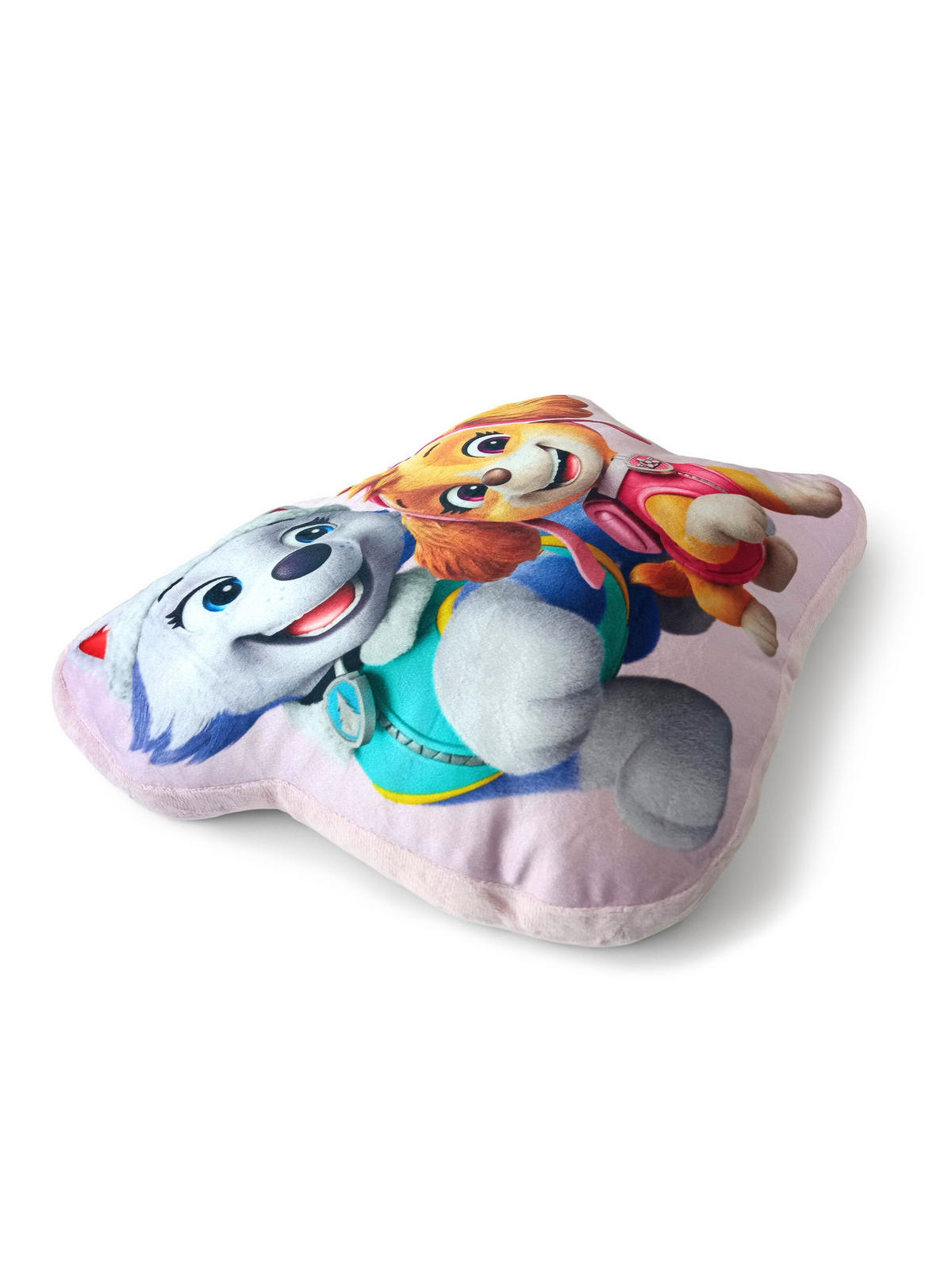 KINDERKISSEN Paw Patrol Everest & Skye 35 x 30 cm - Multicolor, Textil (35/30cm) - Paw Patrol