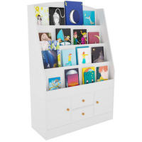 BÜCHERREGAL Holz weiß - Weiß, Holz (80/123/30cm) - CLP