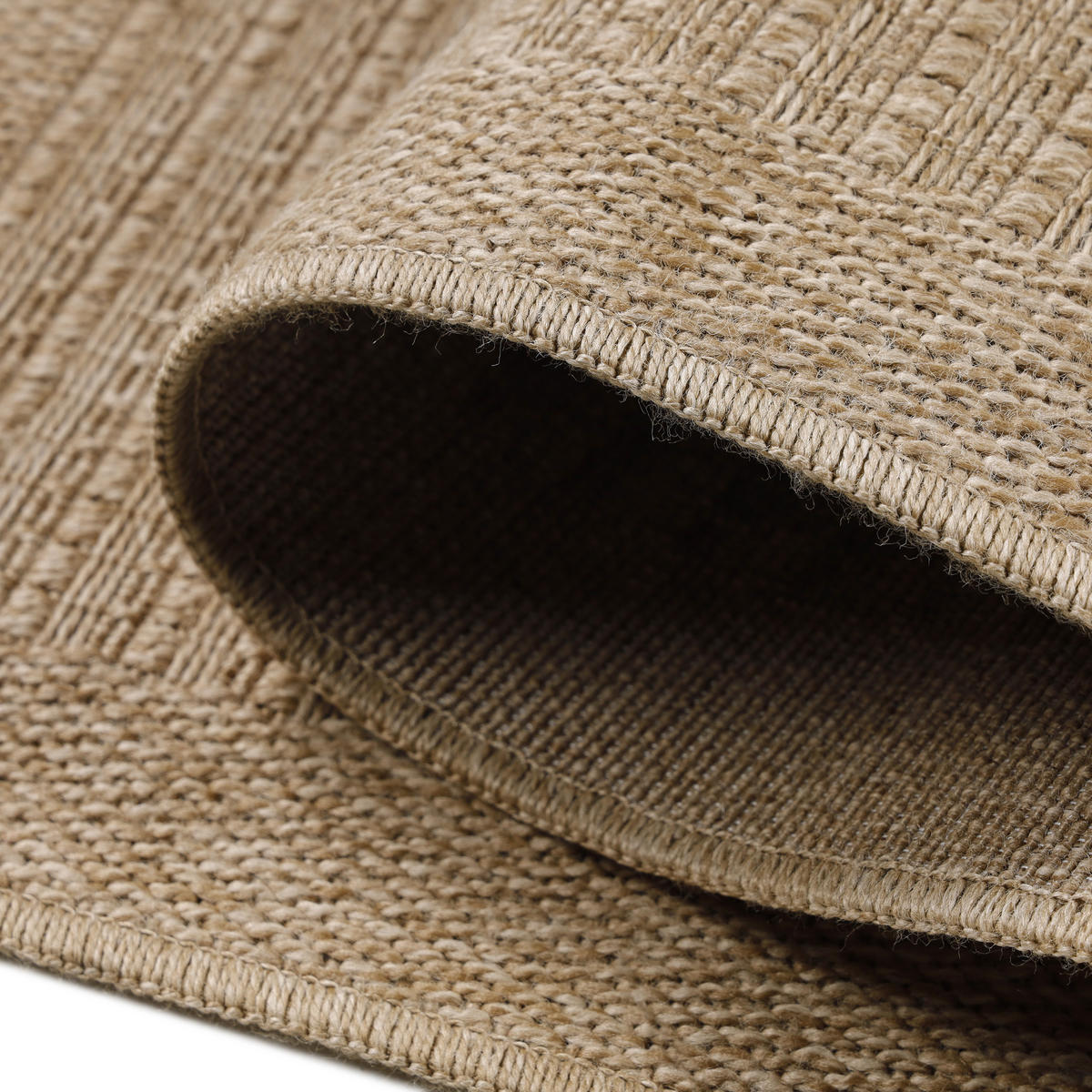 OUTDOORTEPPICH KASBERG, im Vintage-Stil, aus Polypropylen, Beige, 140 x 200 cm - Beige, Textil (140/200cm) - KADIMA DESIGN