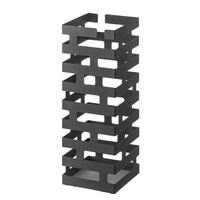 SCHIRMSTÄNDER Brick schwarz 15/43/15 cm - Schwarz, Metall (15/43/15cm) - Yamazaki