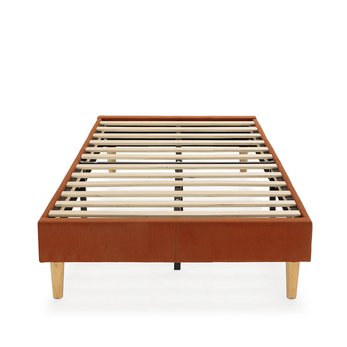 POLSTERBETT Bari 90x190 cm, Rot - Rot, Textil (190/90cm) - VS Venta-stock