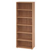 REGAL - 6 Ordnerhöhen 40/80/215,6 cm in Nussbaumfarben - Nussbaumfarben, Holzwerkstoff (80/215.6/40cm) - bümö