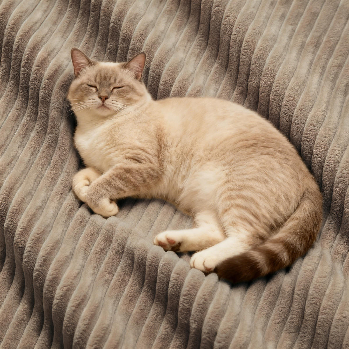 L-FÖRMIGES ECKSOFA Braun 208/177/69 cm 2-Sitzer Cordstoff mit Hocker - Braun, Textil (208/177cm) - PANGIVO