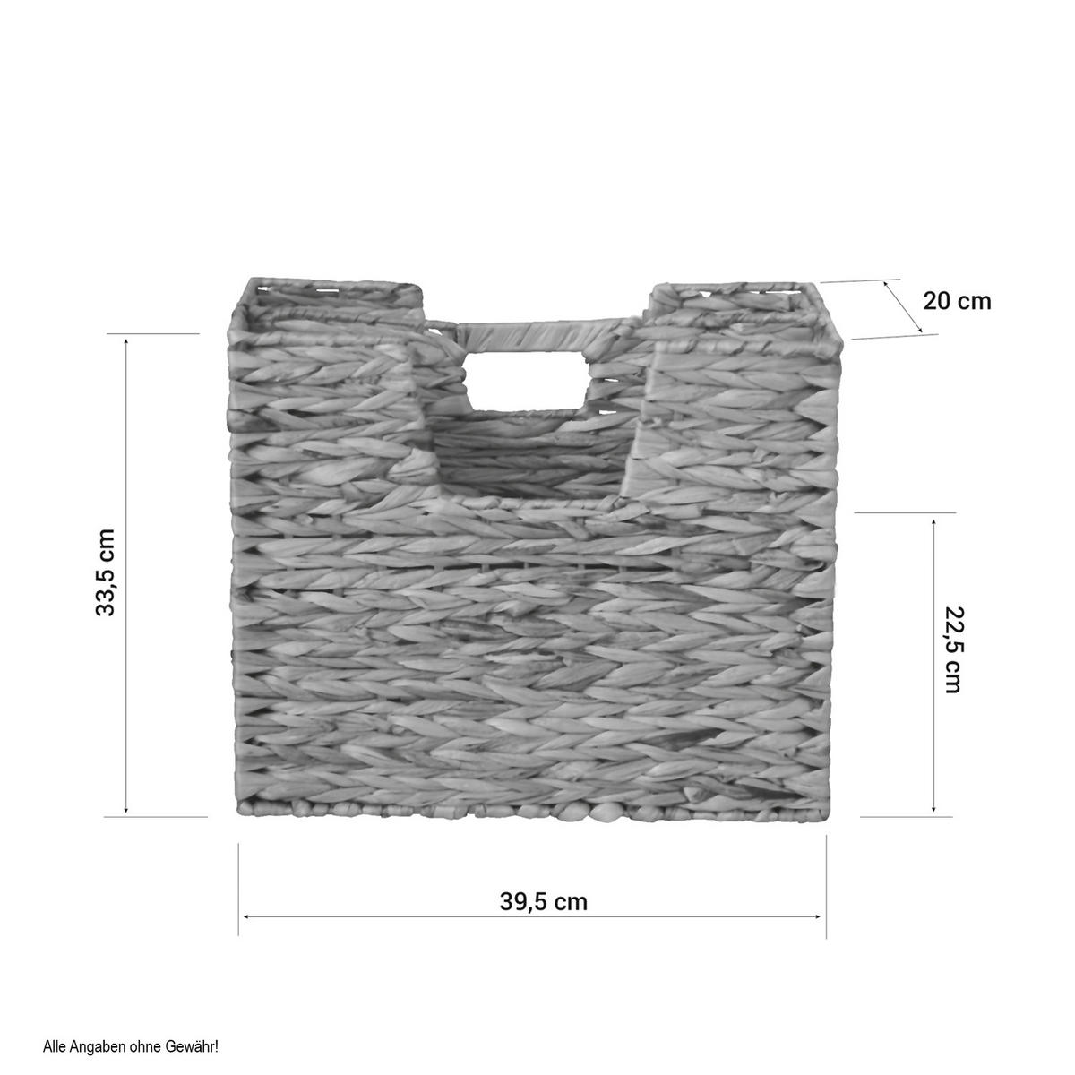 ZEITUNGSSTÄNDER Seegras - Braun, Naturmaterialien (39/33/20cm) - Homestyle4u