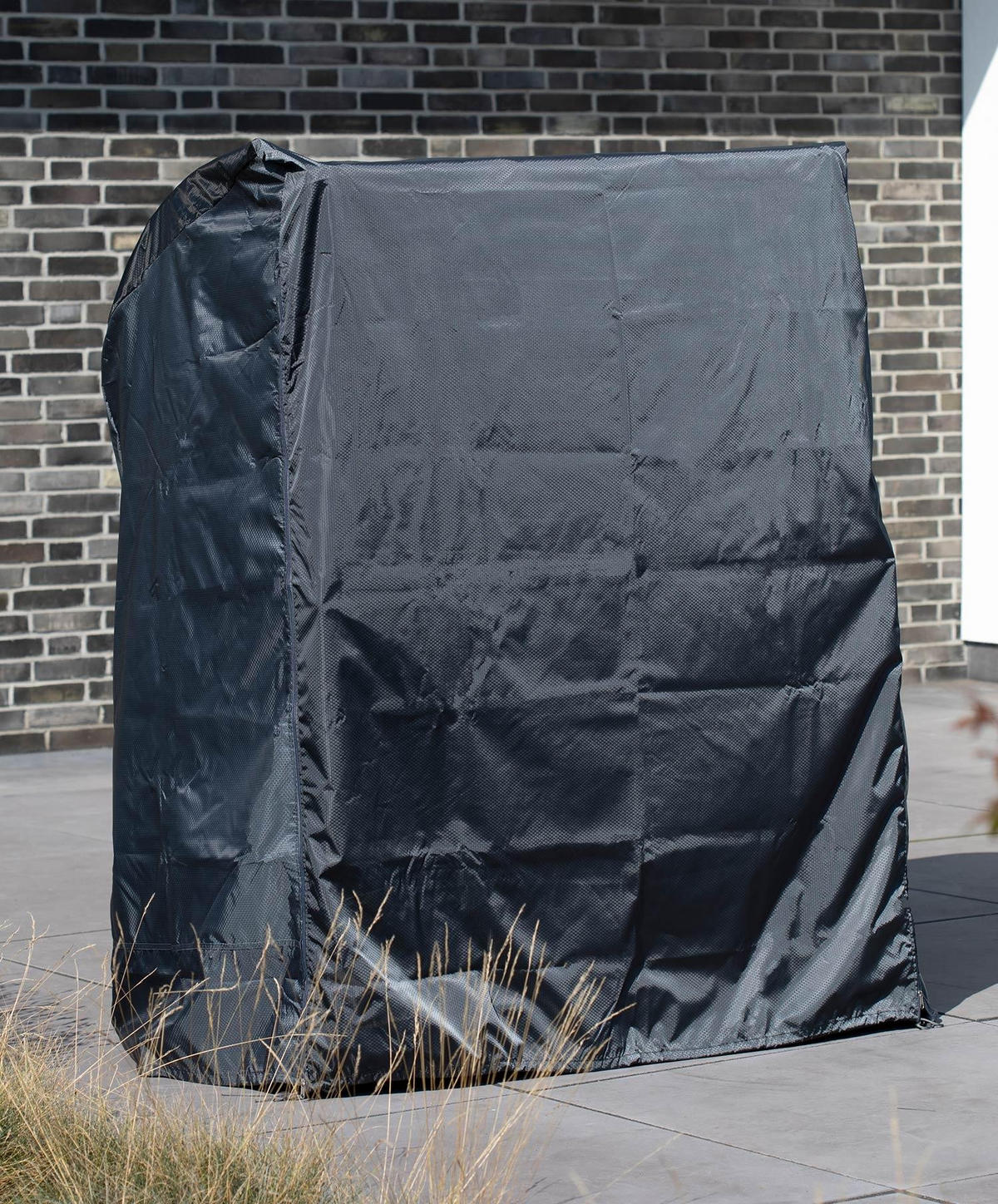 STRANDKORB Schutzhülle Prestige Protect - Größe XXL 160 cm - Dunkelgrau, Kunststoff (160/160/85cm) - bene living