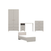 JUGENDZIMMER-SET MARCO A 4-teilig in Kaschmir - Kaschmir, Holzwerkstoff (377/204/205cm) - Deine Möbel 24