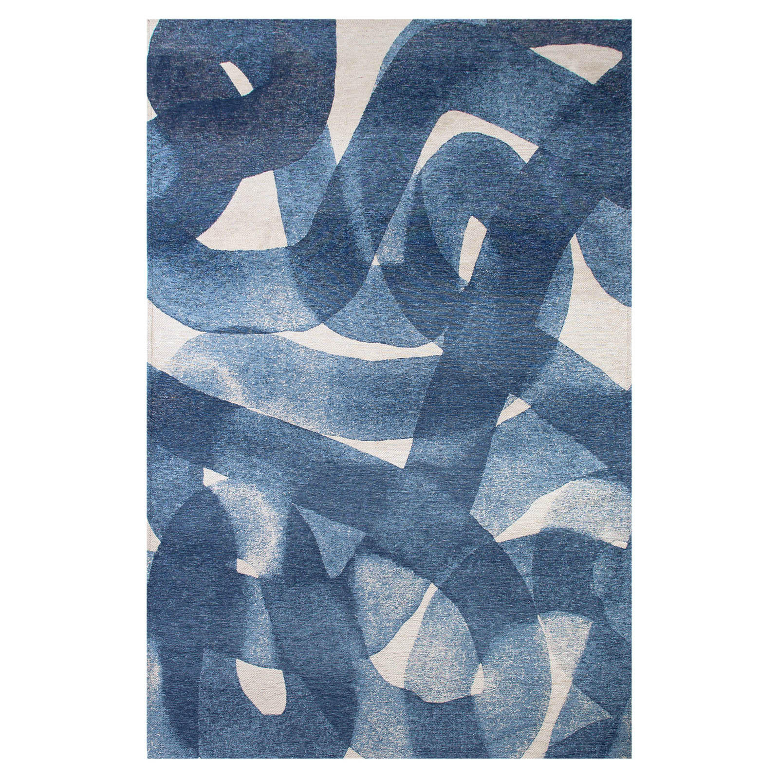 TEPPICH My way Ink 170/240 cm - Blau, Textil (170/240cm) - Lola&Moi