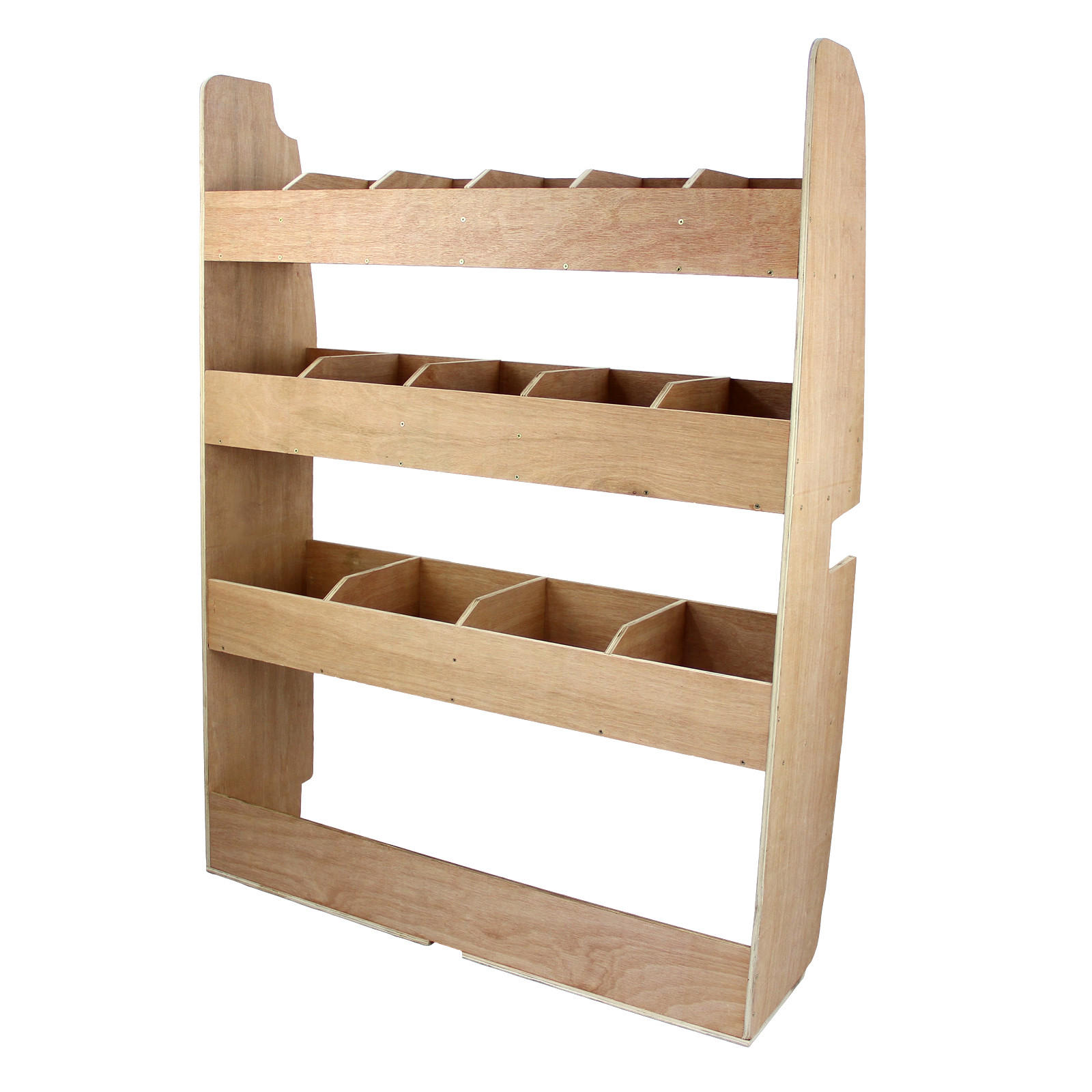 FAHRZEUGREGAL Ford Transit - Braun, Holzwerkstoff (102/136/30cm) - Monstershop