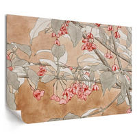 POSTER - 29x21 cm (A4) - Hannah Borger Overbeck - Brennender Busch - Beige, Textil (29.7/21/0.1cm) - TULUP