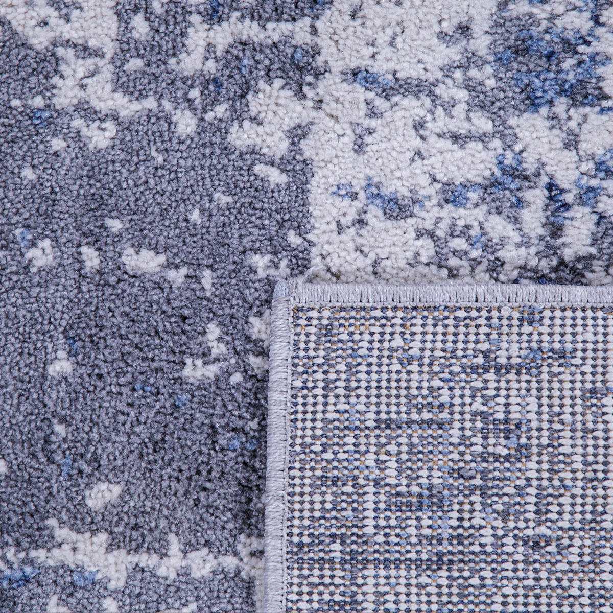 KURZFLORTEPPICH 80/300 cm Bari 873 - Blau, Textil (80/300cm) - Paco Home