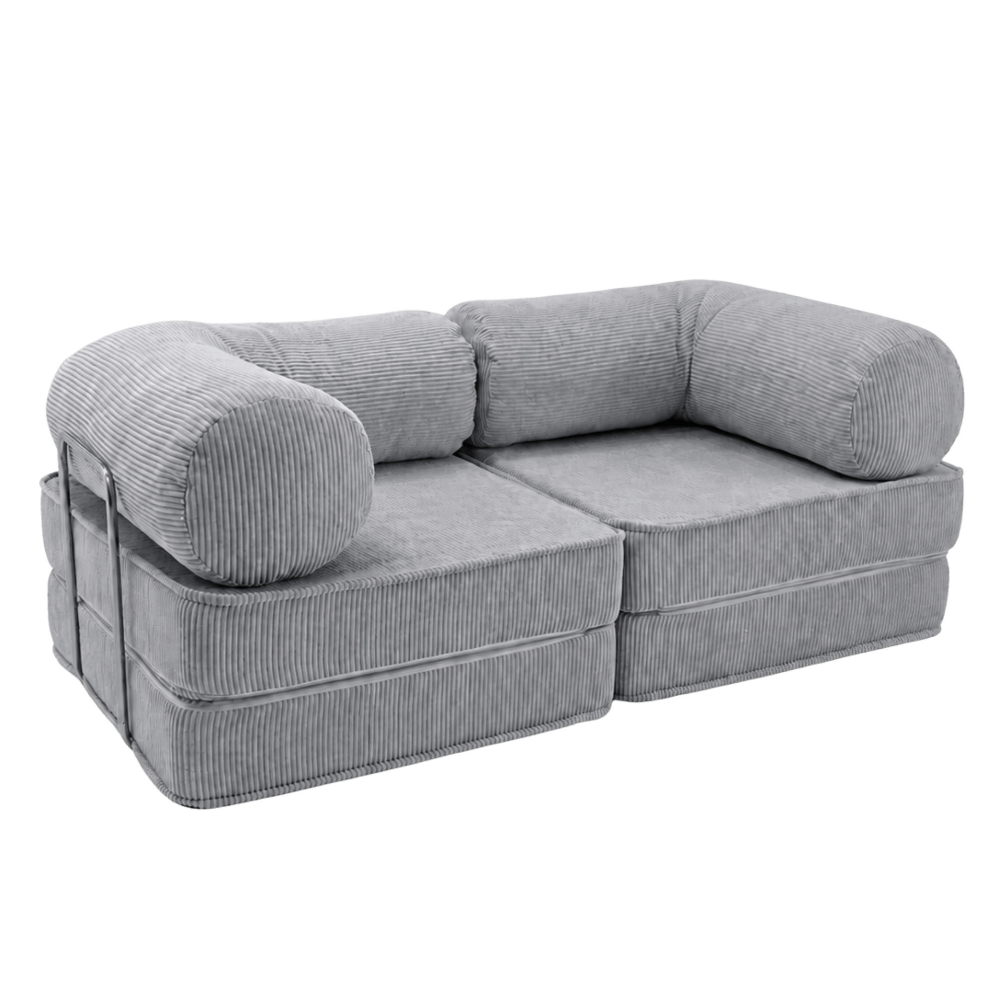 Surb Schlafsofa Grau 200x70x100 cm