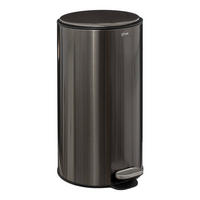 MÜLLEIMER Delta 30 l - Anthrazit, Metall (33/62/39cm)