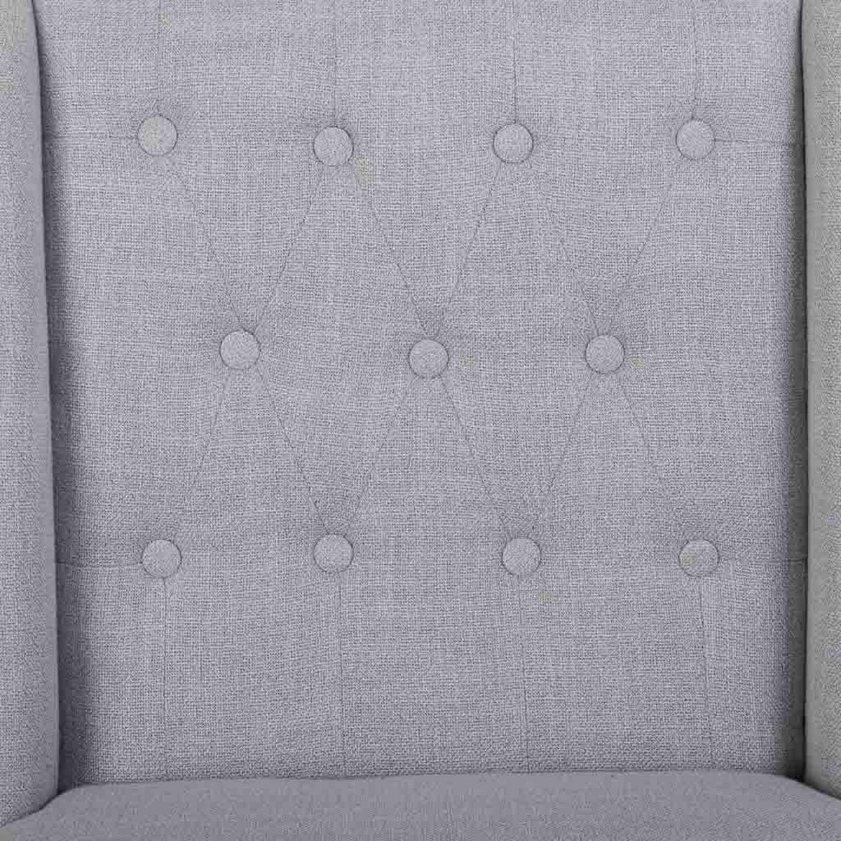 BÜROSTUHL gepolstert 54x43x104 cm - Grau, Textil (54/104/43cm) - Wanderlust
