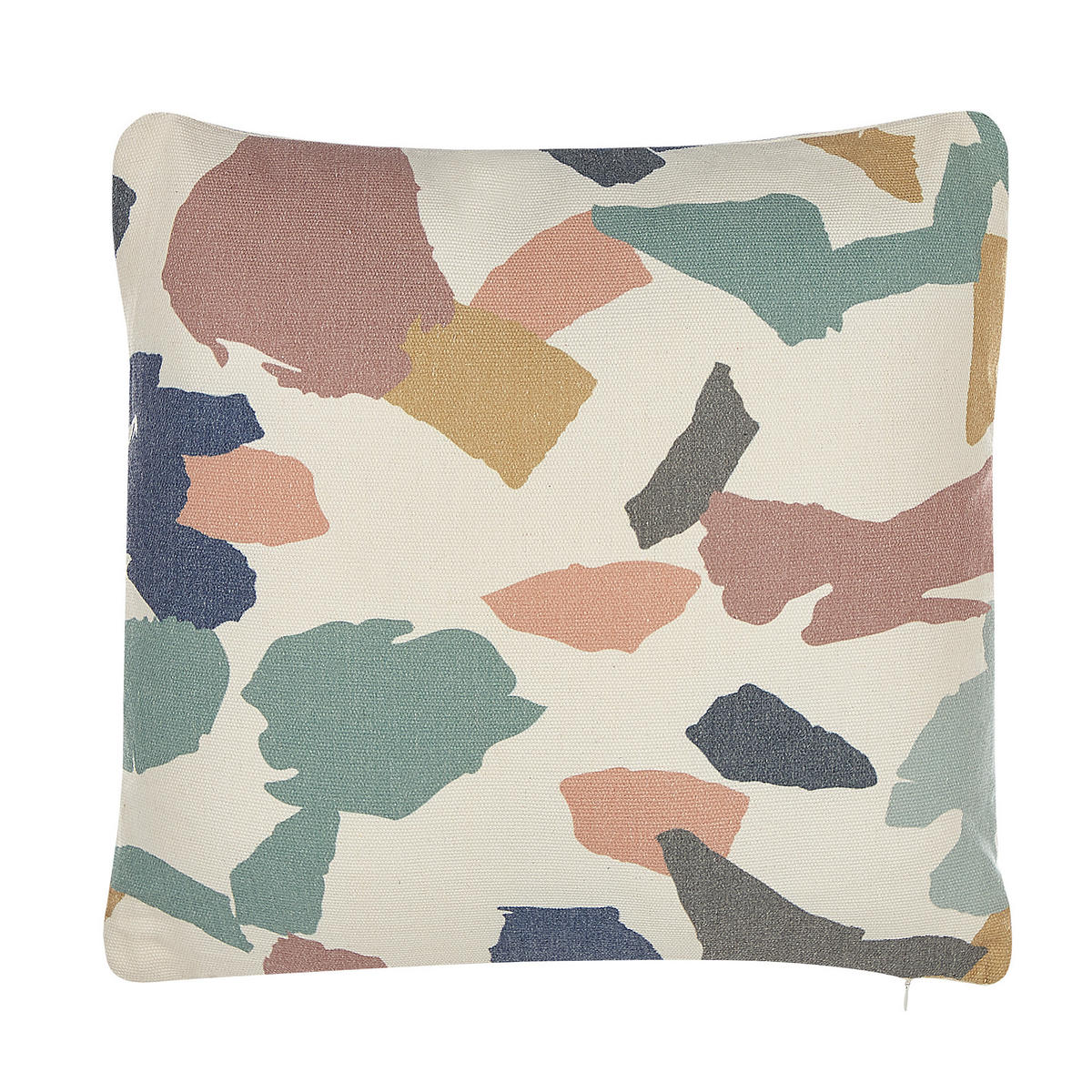 DEKOKISSEN 2er-Set Bunt 45/45 cm Fothergilla - Multicolor, Textil (45/45cm) - Beliani