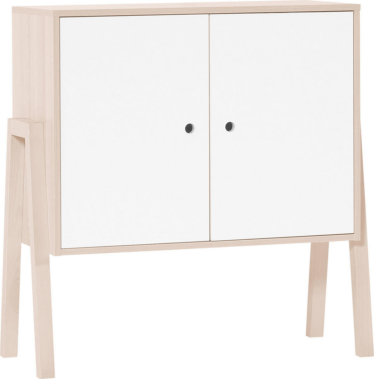 KOMMODE SPOT - Weiß, Holzwerkstoff (87.5/90/40cm)