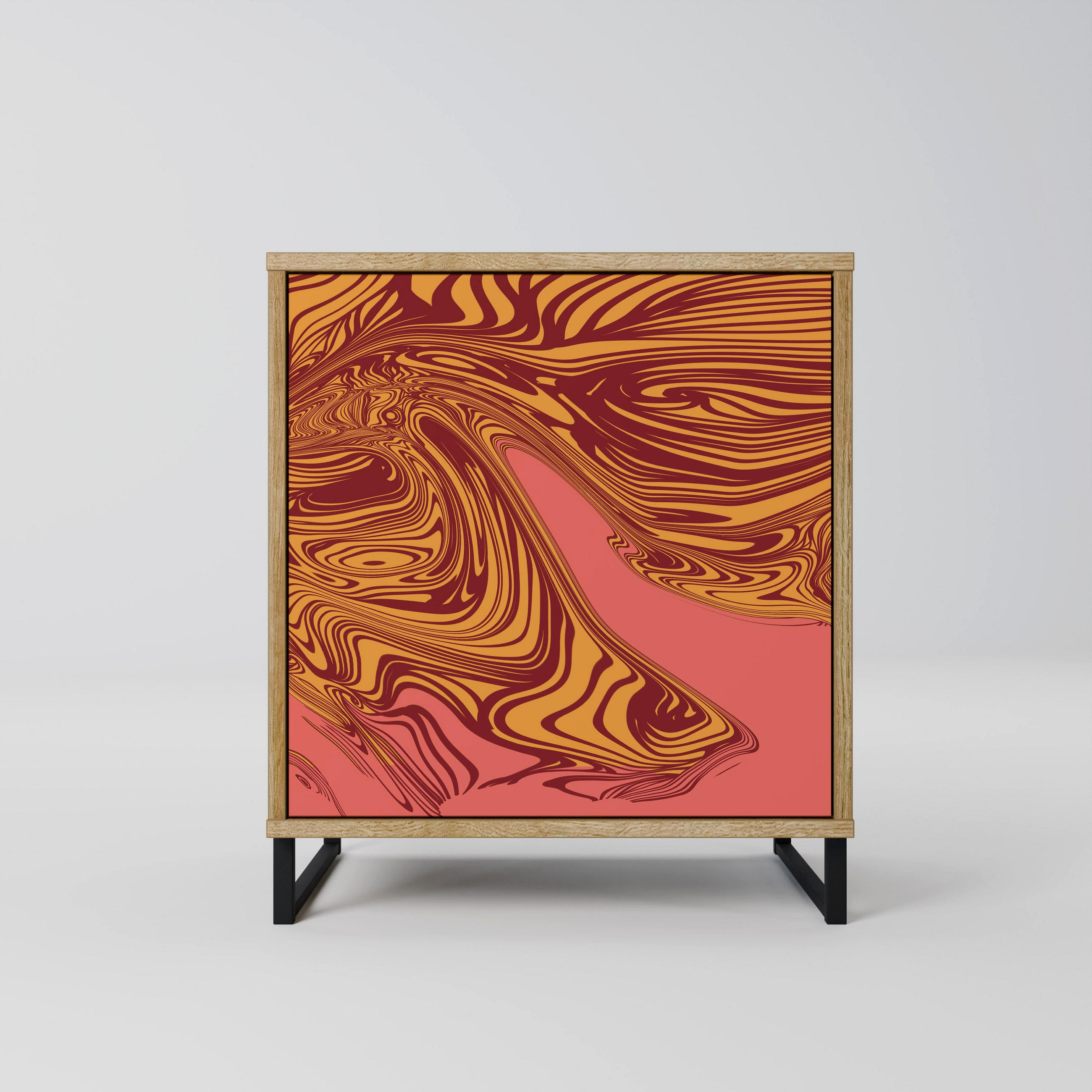 SpaceRebels Sideboard Eiche 57.5x67.5x42 cm