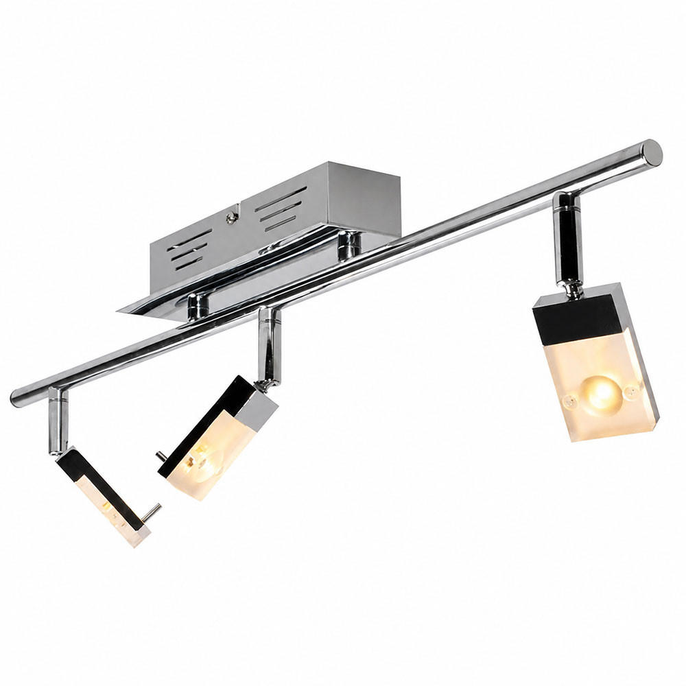 LED DECKENLEUCHTE HAJO Metall Silber - Silberfarben, Metall (60/17/17cm) - Brilliant