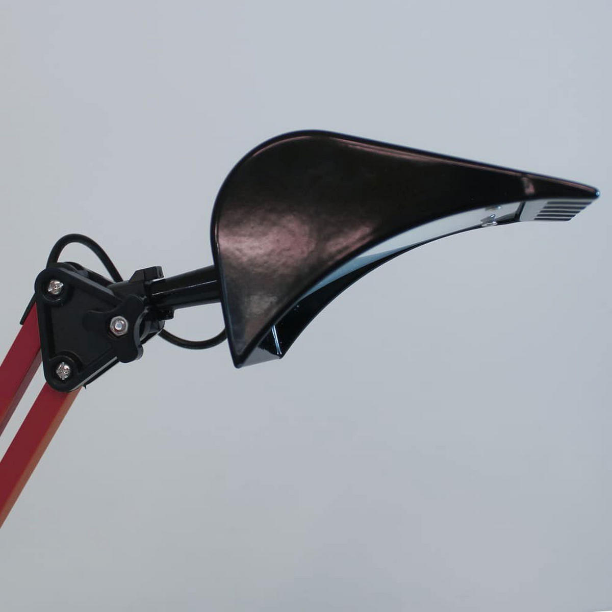 TISCHLAMPE 'Pala RD' - Rot, Metall (16/31/50cm) - KUNSTLOFT