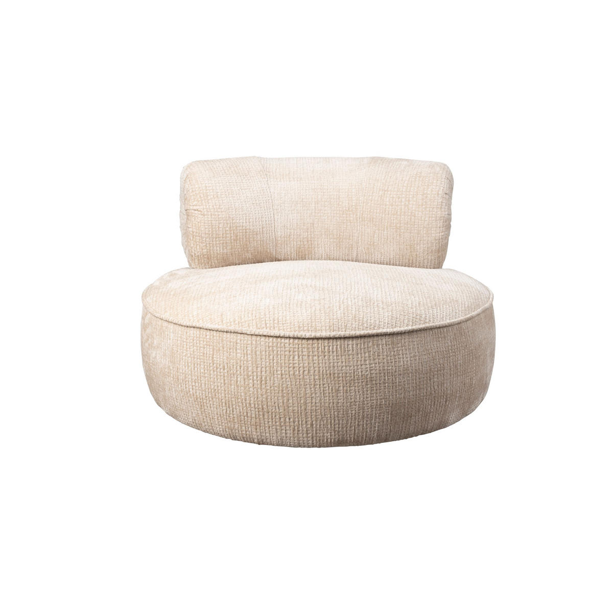 SESSEL Tilbury Beige - Beige, Textil (100/73/100cm) - Dutchbone