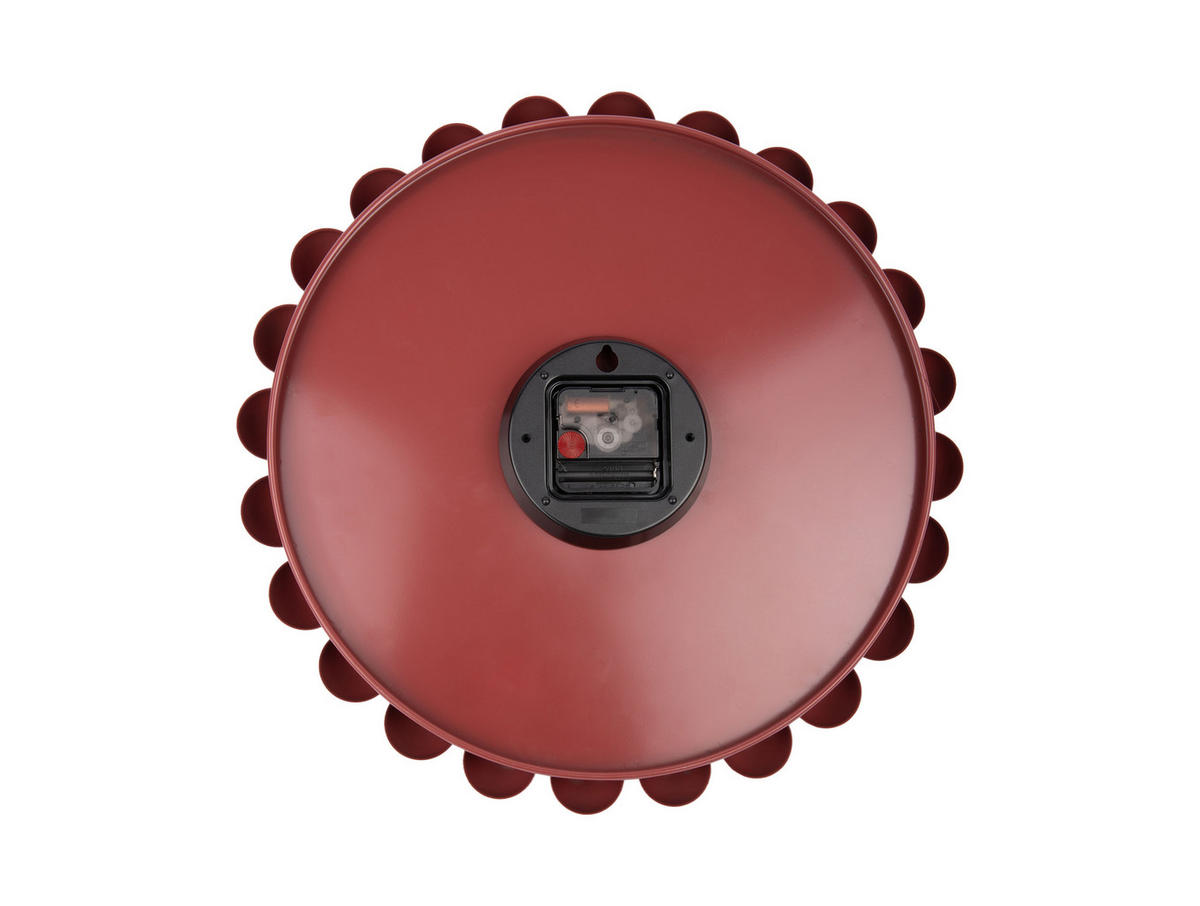 WANDUHR Cadiz Dotty - Rot - Rot, Metall (40/40/4.5cm) - Karlsson