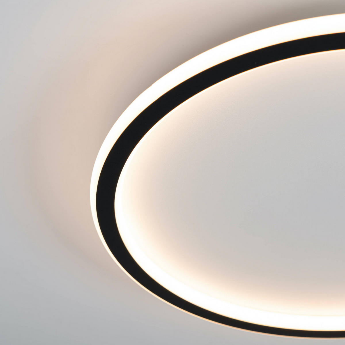 DECKENLEUCHTE Alessia, Schwarz, 4.5cm - Schwarz, Metall (4/4.5/4.5cm) - KOSILUM