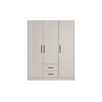 KLEIDERSCHRANK SAM SR2 3-türig 150 / 190 / 56 cm Kaschmir - Kaschmir, Holzwerkstoff (150/190/56cm) - Deine Möbel 24