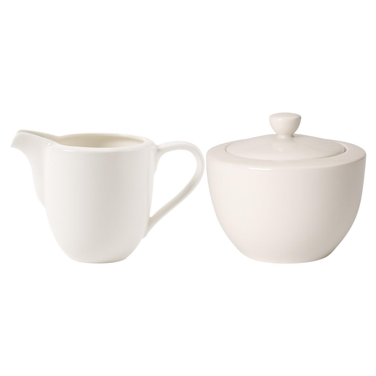 MILCH & ZUCKER SET For Me weiß 2er Set - Weiß, Keramik (1/1cm) - Villeroy & Boch