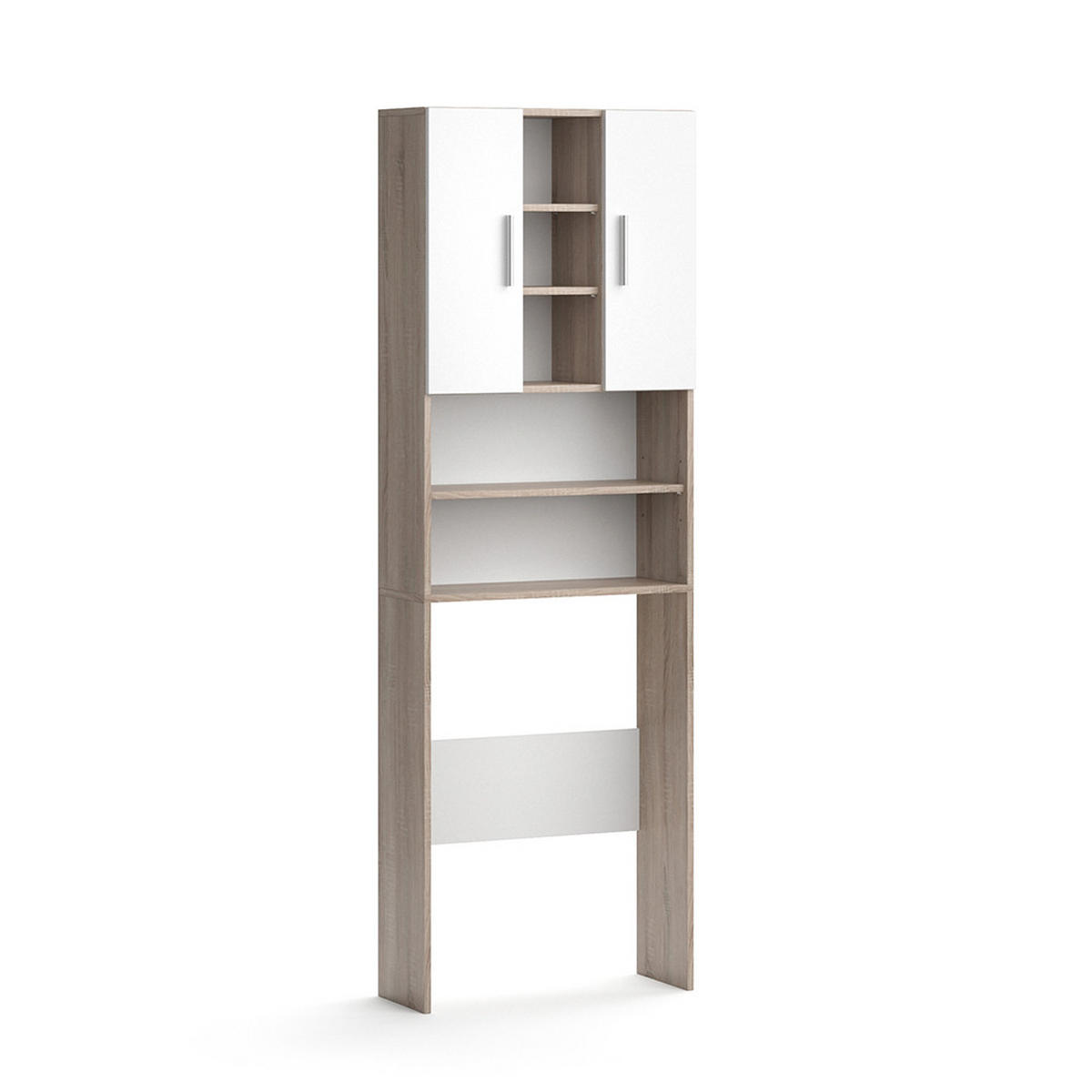 WASCHMASCHINENSCHRANK Luis Sonoma 64 x 190 cm - Sonoma Eiche, Holzwerkstoff (64/190/25.6cm) - Vicco