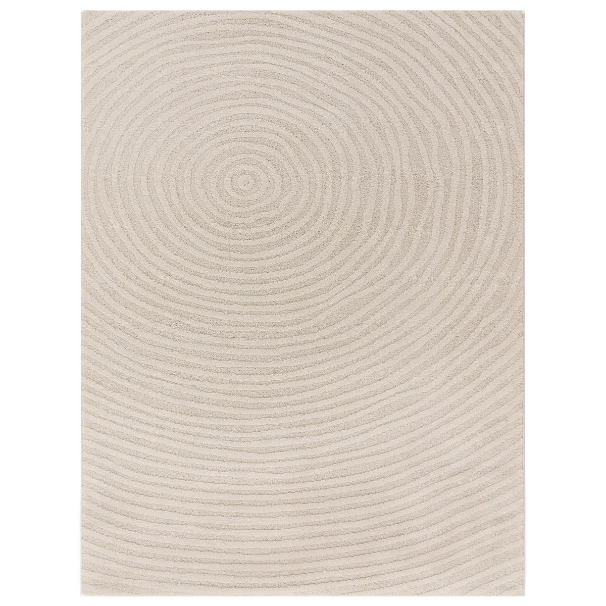 FLACHWEBETEPPICH Boho Creme 80 x 150 cm - Creme, Kunststoff (80/150cm) - TT Home