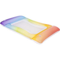 LUFTMATRATZE Jelly 117 x 76 x 15 cm mit Netzfläche Farbverlauf - Multicolor, Kunststoff (117/76/15cm) - Avenli