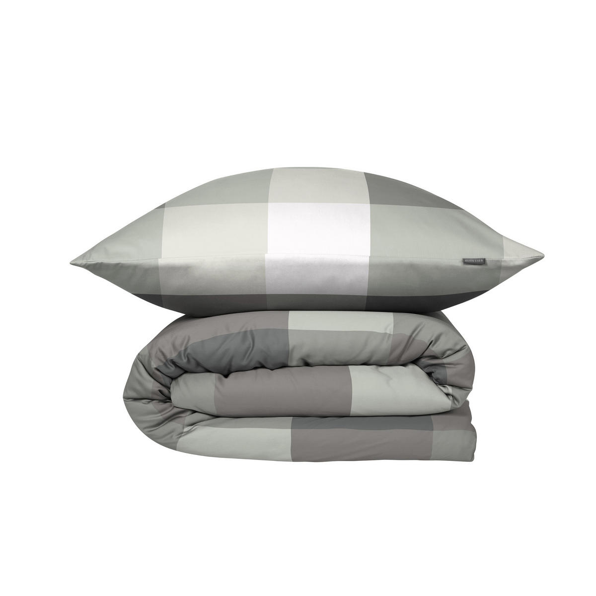 BETTWÄSCHESET Travis - Renforcé - 2-teilig - 155 x 220 cm - Mint - Mintgrün, Textil (155/220cm) - SCHIESSER