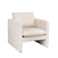 LESESESSEL Hedda Beige 76 cm x 76 cm - Beige, Textil (76/76/74cm) - Klast Home