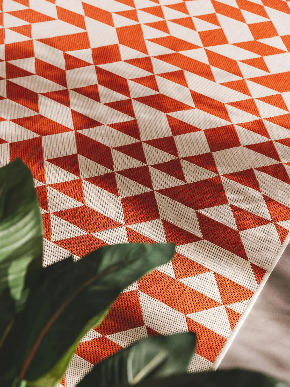 OUTDOORTEPPICH Cleo Orange 200x300 cm - Orange, Kunststoff/Textil (200/300cm) - benuta Nest