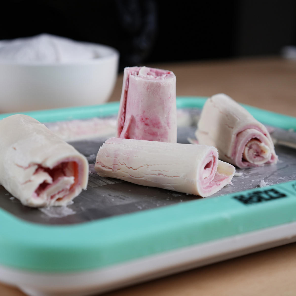 ICE-CREAM-ROLLS-MAKER MINT - Mintgrün, Metall - Stoneline