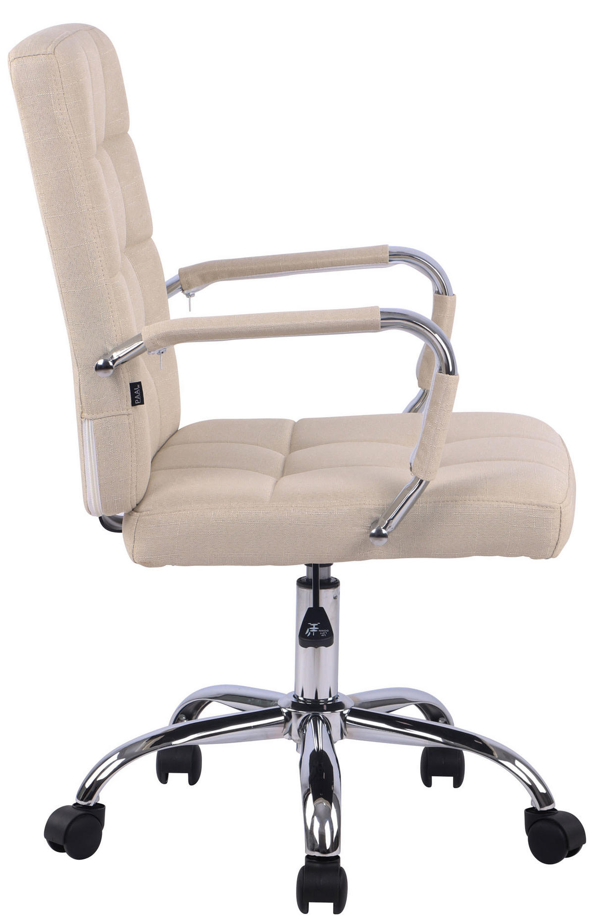 DREHSTUHL Stoff creme - Creme, Textil (58/92/65cm) - CLP