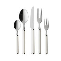 TAFELBESTECK Play! White Pearl 30er Set - Weiß, Metall - Villeroy & Boch
