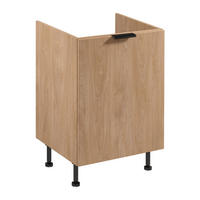 SPÜLENUNTERSCHRANK D60Z P/L – Sorento – Sonoma Eiche - Sonoma Eiche, Holzwerkstoff (60/87/52cm) - ROYAL24_MARKT