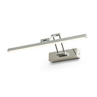 WANDLEUCHTE FRIDA 46 Chrom 8 W - Chromfarben, Metall (46/25/46cm) - Rendl