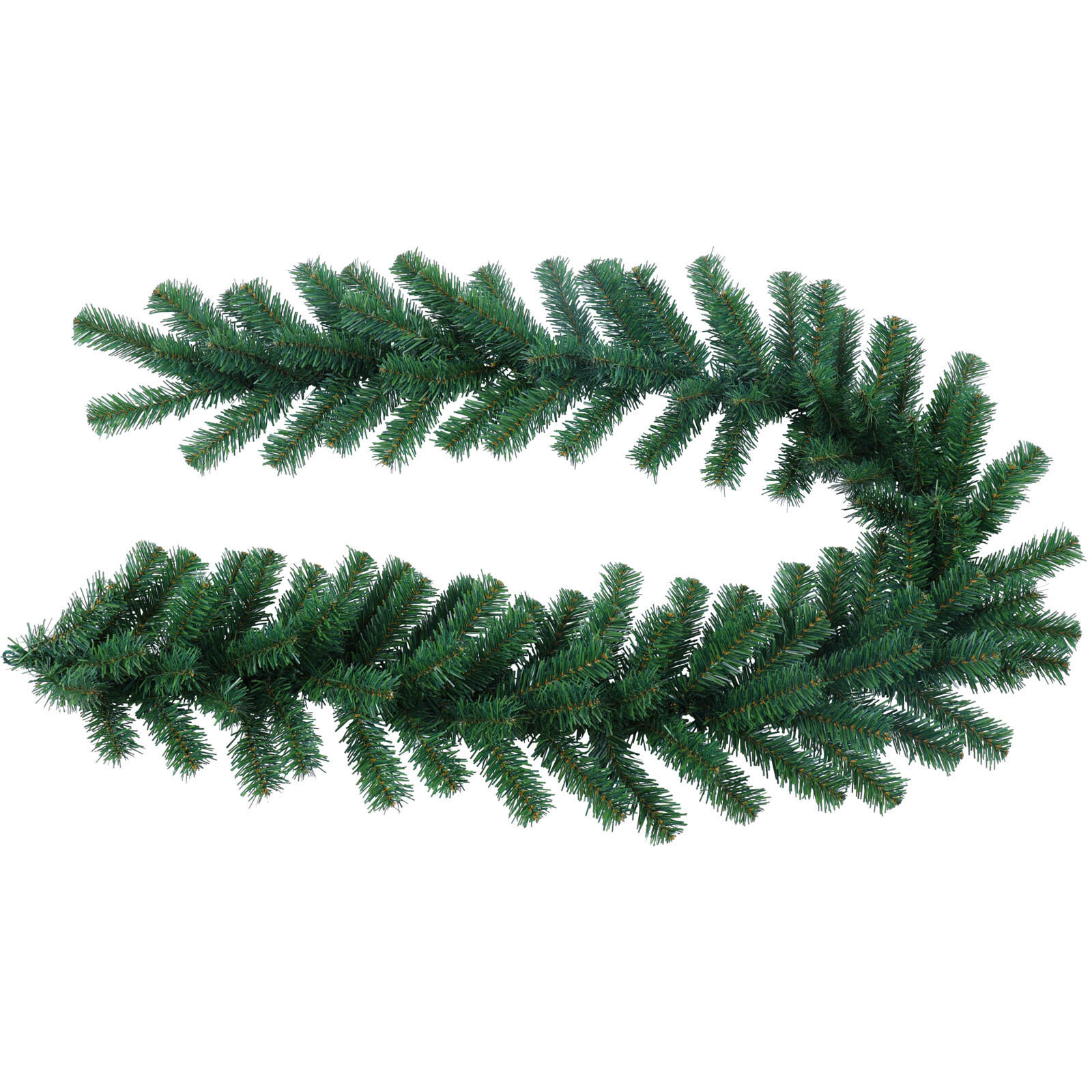 Home Styling Collection Weihnachtsgirlande Grün 30x15x270 cm