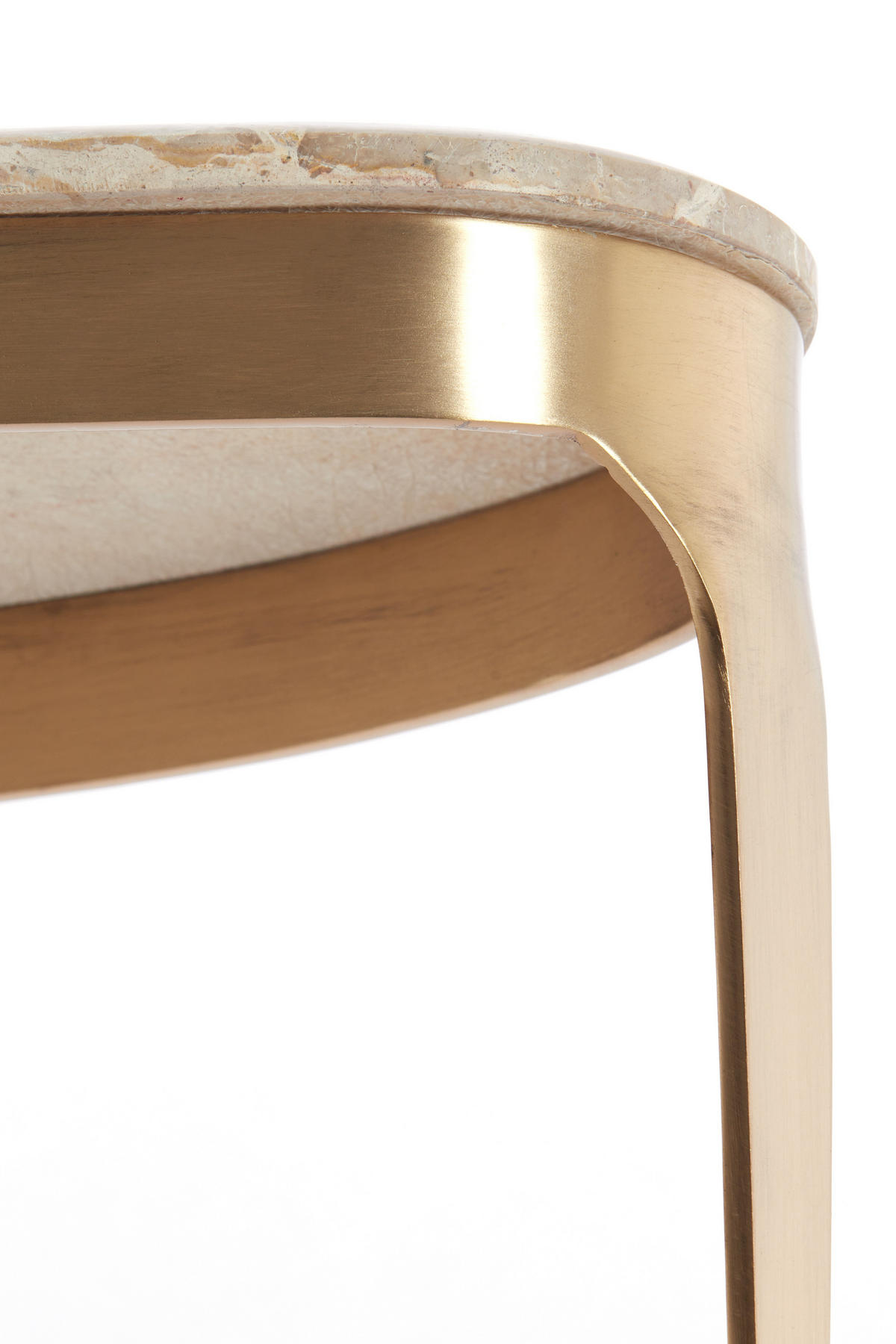 COUCHTISCH Giulio Braun 51/33/36 cm - Braun, Metall (51/33/36cm) - Light & Living