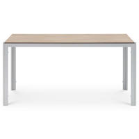 GARTENTISCH MONDELLO weiß - Weiß, Metall (90/150/73cm) - IDIMEX