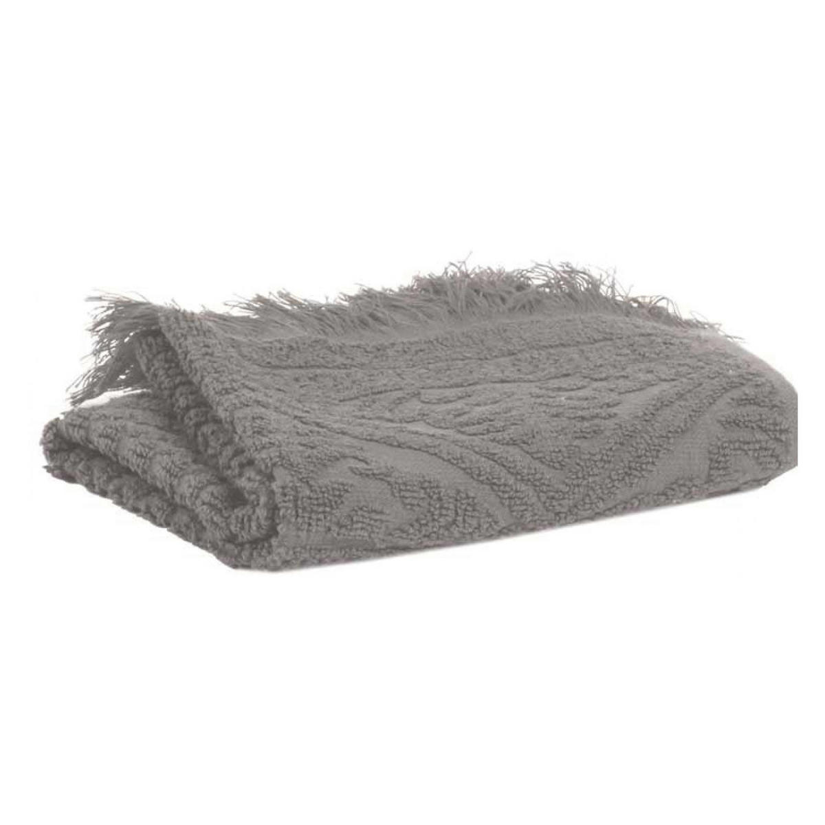 BADETUCH Zoé gewittergrau 100 x 180 cm - Grau, Textil (100/180cm) - Vivaraise